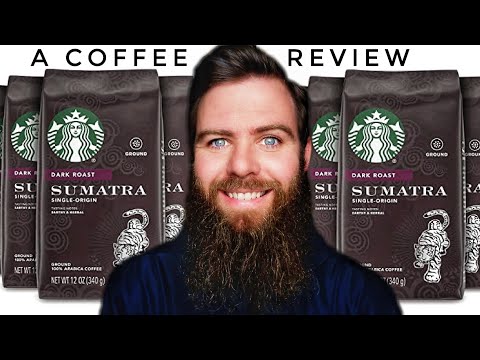 A Coffee Review ☕ Starbucks Sumatra Whole Bean Dark...