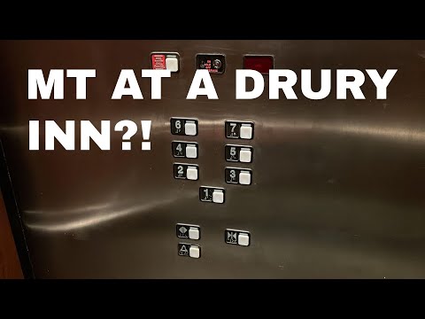 SURPRISE! Schindler 300A Hydraulic Elevators | Drury Inn & Suites | Terre Haute, IN