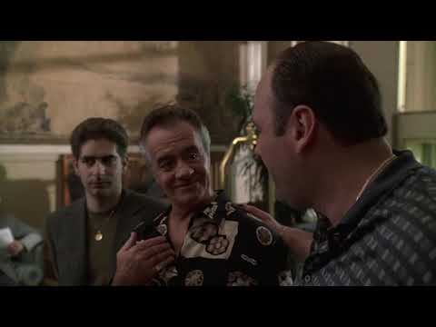 Sopranos Quote, Paulie:  "Commendatori" Like a commander. ... I like that. That's respect.
