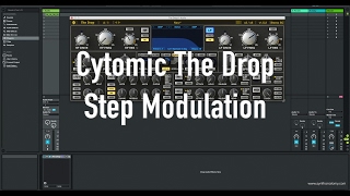 Video thumbnail for Play With Cytomic The Drop Filter Plugin - Step Modulation by SYNTH ANATOMY