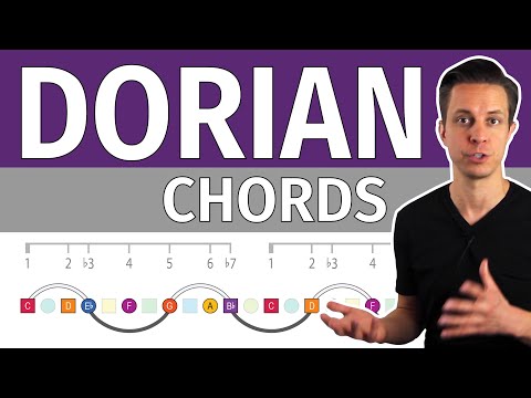 Dorian Mode Chords // music theory