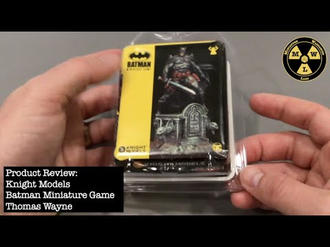 Product Review: Knight Models Batman Miniatures Game Thomas Wayne