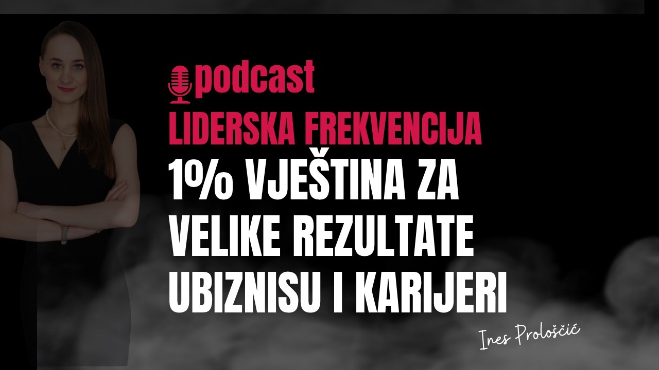 Najvažnija vještina za velike rezultate u biznisu i karijeri