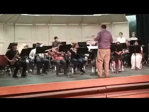 NVMS band 2021 - Fireball arranged by Brian Beck