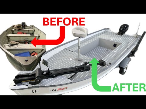 Man Transforms Old Boat into BRAND NEW BASS BOAT | Start to Finish