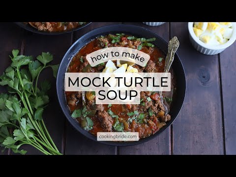 Mock Turtle Soup Recipe
