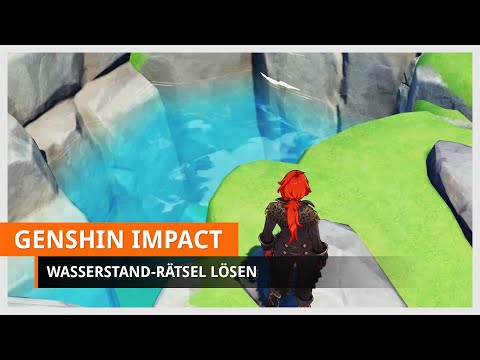 Genshin Impact: Wasserstand-Rätsel auf der Ruinen-Insel lösen