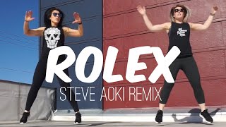 Rolex (Steve Aoki Remix) MIXXEDFIT®️ Warm Up | Dance Fitness Choreo by Kathleen