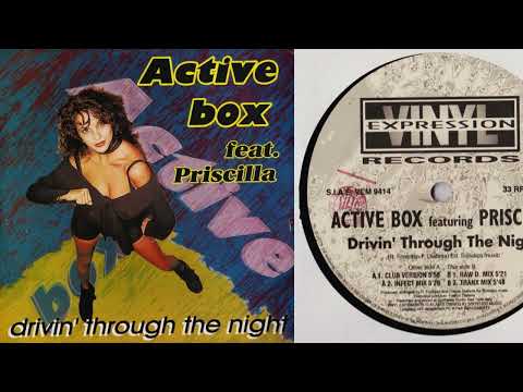 Active Box feat. Priscilla - Drivin' Through The Night (Vinyl, 12", 33 ⅓ RPM, 1994)