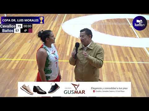 🏀🔴 #EnVivo | Cevallos vs Baños| Torneo Intercantonal de Baloncesto Tungurahua 2026 | Damas