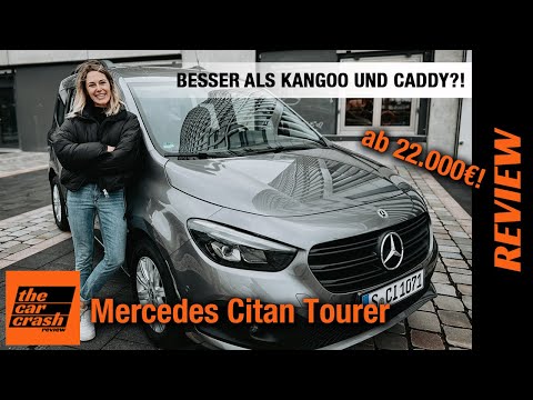 Mercedes Citan Tourer (2022) Besser als Renault Kangoo und VW Caddy?! Fahrbericht | Review | Test