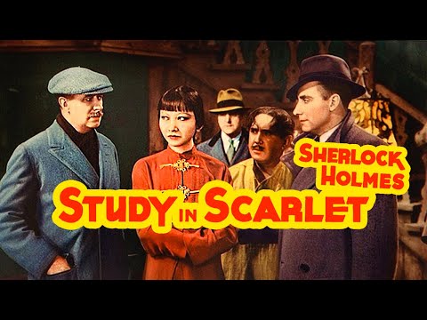 , title : 'A Study in Scarlet (1933) | Sherlock Holmes | Mystery, Thriller | Full Length Movie'