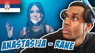 AMERICAN REACTS TO BALKAN MUSIC  | Anastasija - Rane - (Official Video 2019)