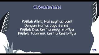 Download lagu LAGU SION NO.18. PUJILAH ALLAH - EDISI LENGKAP 525 (INSTRUMENT DAN LIRIK) mp3