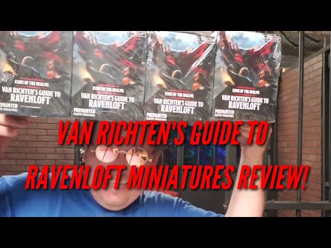 Van Richten's Guide to Ravenloft Miniatures Review