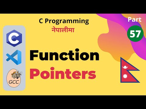 Function Pointers Pointer To Function C Programming Tutorial In Nepali 57