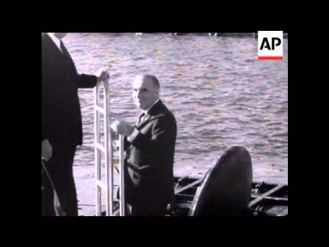 GEORGES POMPIDOU - FRENCH PRESIDENT 1969 - 1974