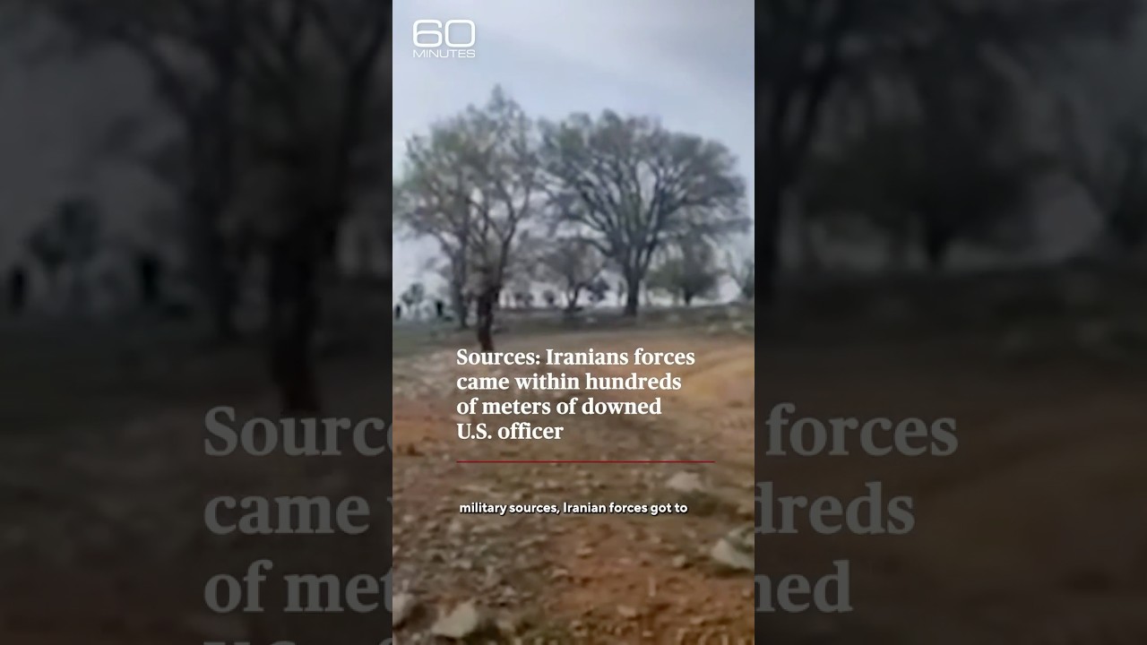 Iranian forces came within hundreds of meters of downed U.S. military officer, 60 Minutes reports