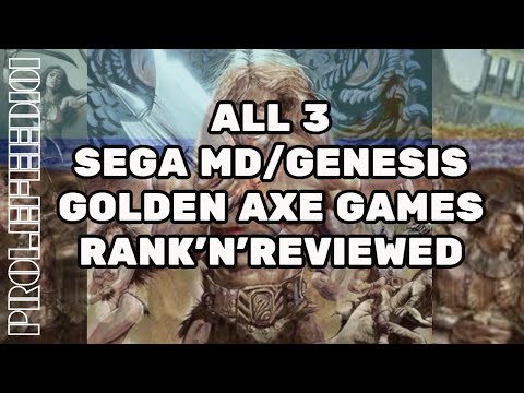 Golden Axe Series (Mega Drive/Genesis) - Rank'n'Review