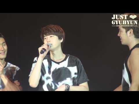 JustGyuhyun]130427 SuperShow5 in Lima [funny talking]
