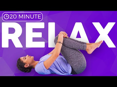 20 minute Yoga for Relaxation 💙 Release Stress & Relax All Levels