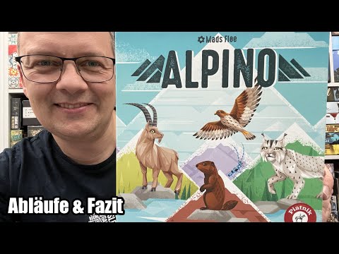 Alpino (Piatnik) - das etwas einfache Plättchenlegespiel im Vergleich zu Cascadia