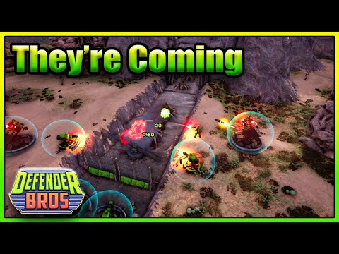 A Tower Defense Roguelike! - Defender Bros [First Look] - Episode 1