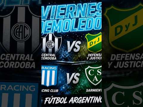 ¿RACING SE COMPLICA SOLO? 🤯 Previa Fecha 10: Racing vs Sarmiento y Central Córdoba vs Defensa