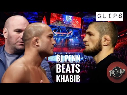BJ PENN BEATS KHABIB