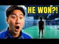 They Beat Me At Badminton And Won All 3 Yonex Rackets