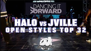 HALO vs JVILLE | Open Styles Top 32 | Dancing It Forward 2025 | #SXSTV