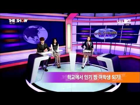 141118 MC Hyeri (혜리) CUT @ THE SHOW