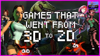 Games that went from 3D to 2D!