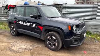 il-blitz-dei-carabinieri-nel-campo-rom-a-qualiano