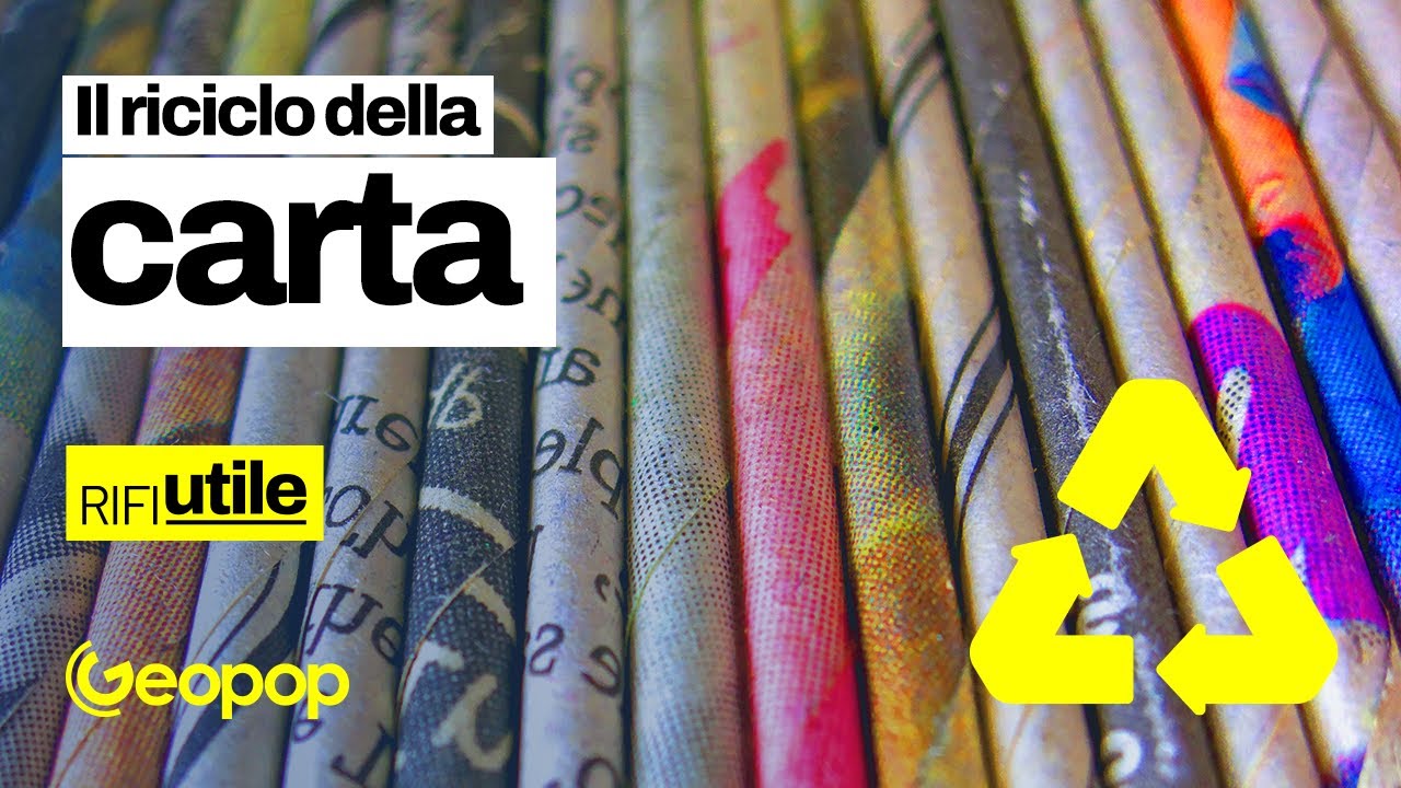 Il processo di riciclo della carta