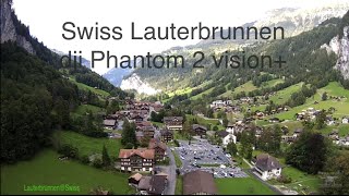 preview picture of video 'Swiss Lauterbrunnen aerial photography by dji Phantom 2 vision+ day 2 Europe'