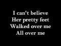 Walk Over Me - The All American Rejects LYRICS
