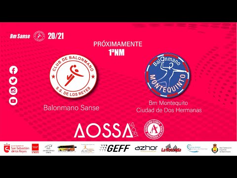 BM Sanse VS BM Montequinto Ciudad Dos Hermanas Liga 1ªNM Grupo F