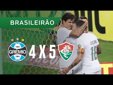 GRÊMIO 4 X 5 FLUMINENSE - GOLS - 05/05 - BRASILEIRÃO 2019