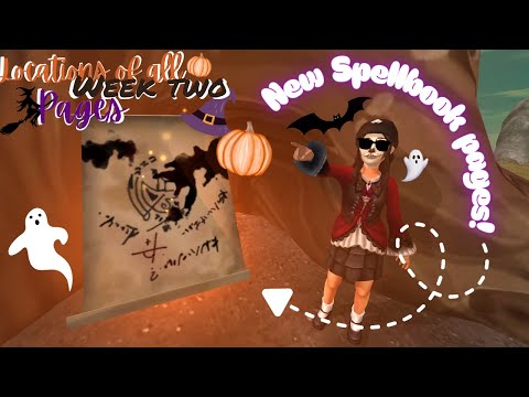 Star Stable - All Week 2 Spell book page locations!🦇|| Sso Halloween ||