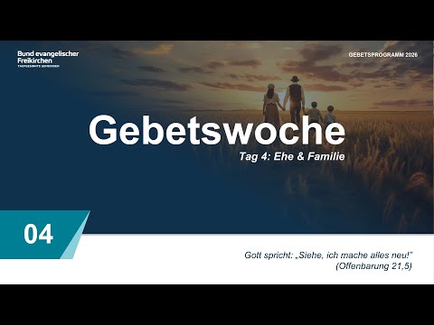 03.01.2025 Gebetswoche - Tag 4 | ECG Berstig