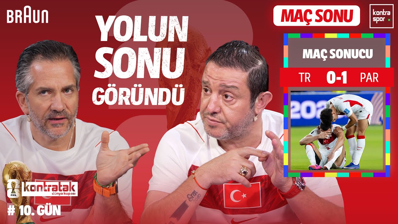 🔴 CANLI | Türkiye - Paraguay Maç Sonu | Nihat Kahveci, Nebil Evren | Kontratak Dünya Kupası