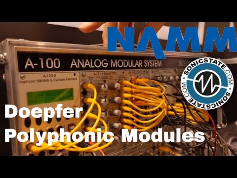 NAMM 2018: Doepfer Polyphonic Eurorack Modules and Dark Energy 3