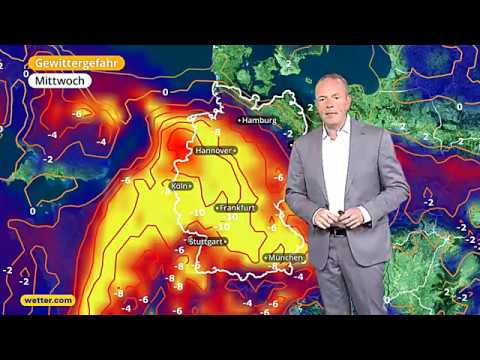 Wie wird das Wetter? Die aktuelle wetter.com 3-Tages Vorhersage (19.07.2017)