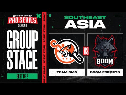 SMG vs BOOM Game 2 - BTS Pro Series 8 SEA: Group Stage w/ Ares & Danog