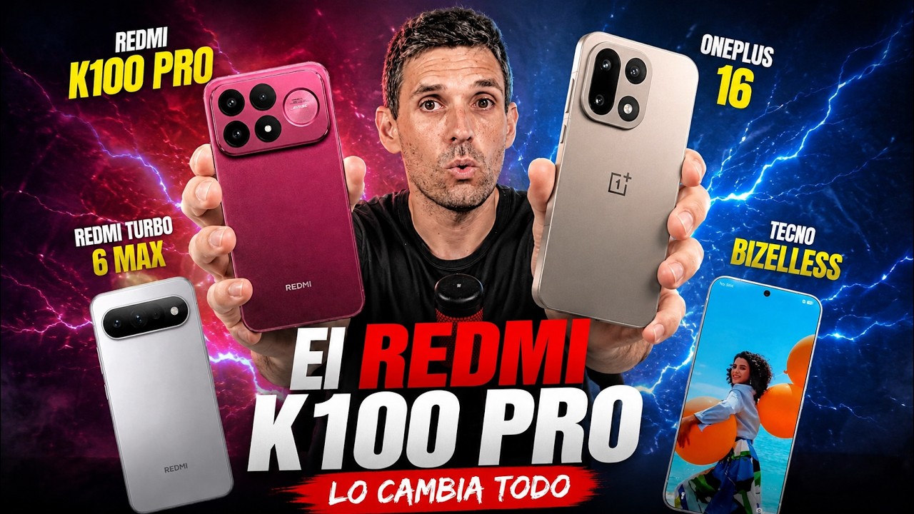 el POCO F9 ULTRA (chino) es una BESTIA y el TECNO CON 0 Biseles