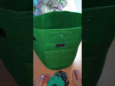 Kartoffel Pflanzsack, 3 Pack 7 Gallonen Anbaubeutel, Tolle Pflanzsäcke und genialer Maulwurfshandsch