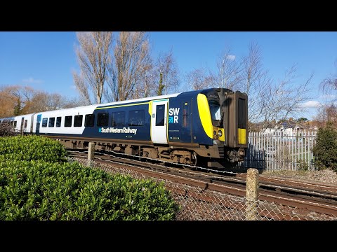 a few trains at baiter park poole 27.02.2021