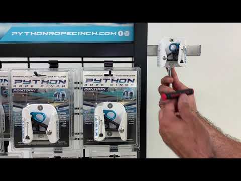 Python Rope Cinch For Pontoon Boats