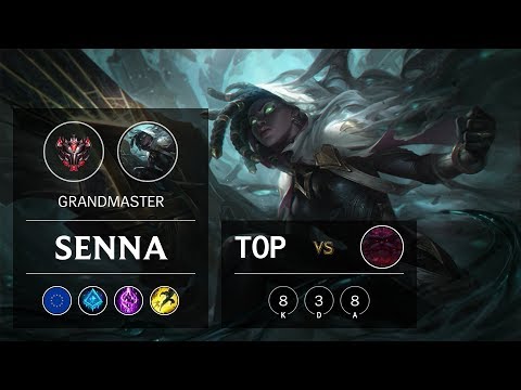 Senna Top vs Ornn - EUW Grandmaster Patch 10.2